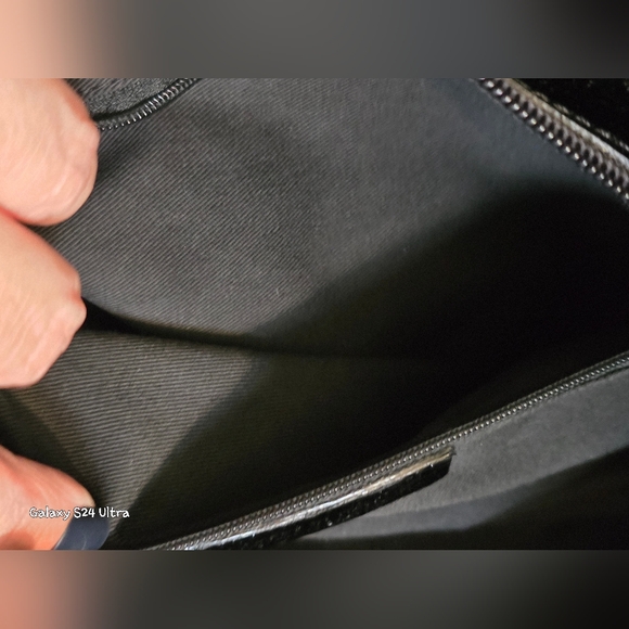 Roberta Gandolfi Animal Zebra Calf Hair/ Patent Leather Shoulder Bag EUC w Charm - Picture 17 of 17